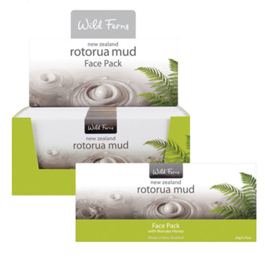 Wild Ferns Rotorua Mud Face Pack with Manuka Honey RMFP